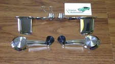 1965-1966 Impala Cutlass Skylark Caprice Bel Air Window Cranks & Door Handles 4p
