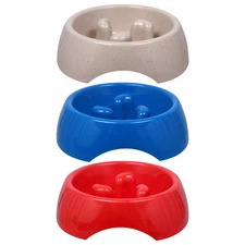 Greenbrier Kennel Club Slow Feed Pet Bowl