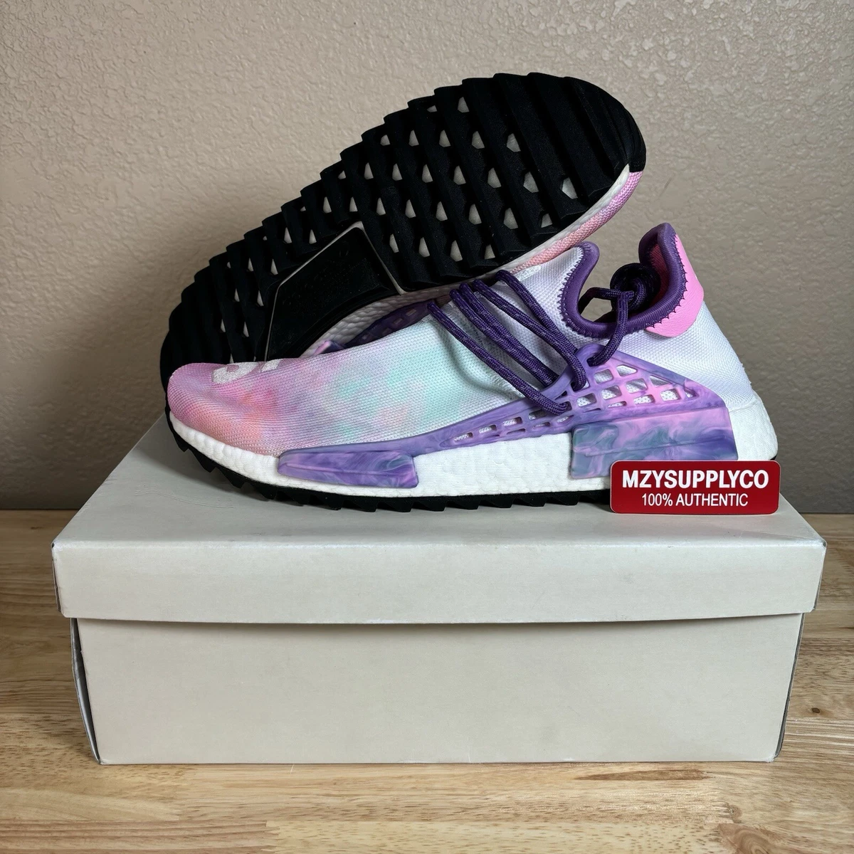 Pharrell x NMD Human Race Trail \'Holi Festival\' 2018- size 7 - AC7362 adidas NMD Human Race Trail x Pharrell Holi Festival 2018  main image 3