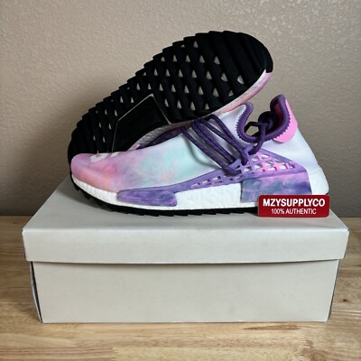 SIZE 11 Adidas Pharrell x NMD Human Race Trail 'Holi Festival