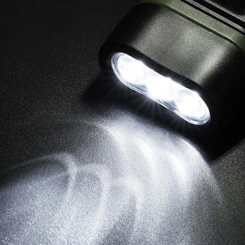 4Pcs Hand Crank Solar Powered LED Flashlight Emergency Rechargeable Torch - Picture 7 of 12