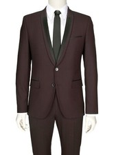 Brand New Hugo Boss Tuxedo Dark Brown/Black, Size 38R, Retail  1100/ 1160