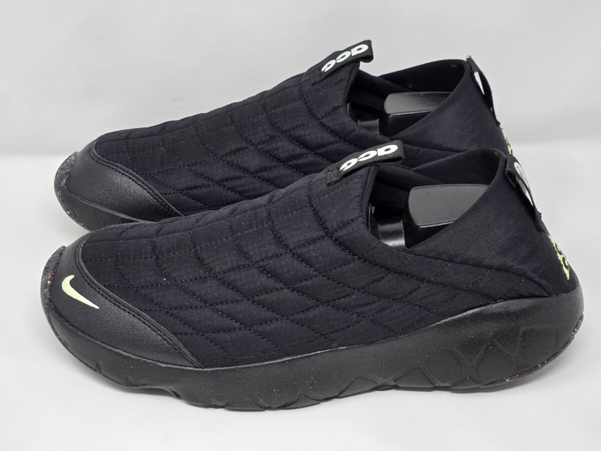 Nike ACG Moc 3.5 Black Barley Volt Slip On Mens Multi Size Nike ACG Moc 3.5 Black Barley Volt Slip On Mens Multi Size