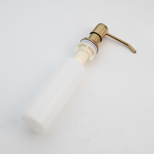 Pintura de oro rosa para botella dispensador de jabón líquido fregadero de cocina - Imagen 16 de 55