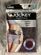 Jockey Everyday Slimming Shapewear Women Size Small Soft Seamfree Stretchy Short
