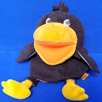 HABA RABE THEO HANDPUPPE STOFFTIER 30 CM RAVEN