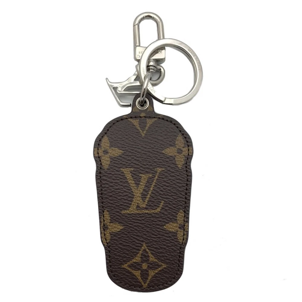 Louis Vuitton Monogram Porto Cle Monogram Coffee Cup MP3108 Keychain MARRON