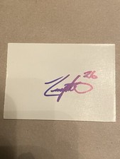 Cooper Hjerpe Rookie Signed Index Card Auto St Louis Cardinals MLB Oregon State