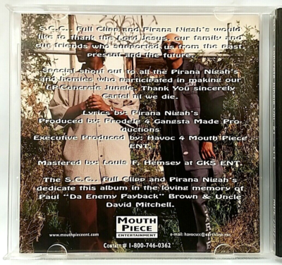 CD) South Central Cartel –Concrete Jungle Vol.#1, OG Press, MPE