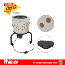 Chicken Plucker Machine Feather Plucker Stainless Steel Drum 280RPM Motor