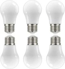 Satco S12407 - 8.2 Watt LED A15 Soft White LED Bulbs - 3000K - 120 Volt (6 pack)