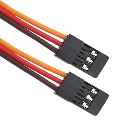 10 JR Servo Patch Kabel 50cm 22AWG Patchkabel Servokabel Male Stecker zu Stecker