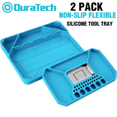 Non Slip Flexible Tool Trays Organiser Tool Box Compartments Oil