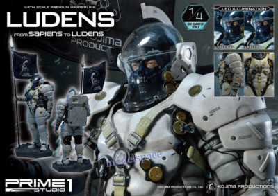 P1S Prime 1 Studio PMLU-01 Kojima Productions Death Stranding Ludens 1/4 Statue