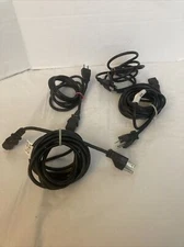 Lot Of 4 Power Supply Cord Computer Electronic
