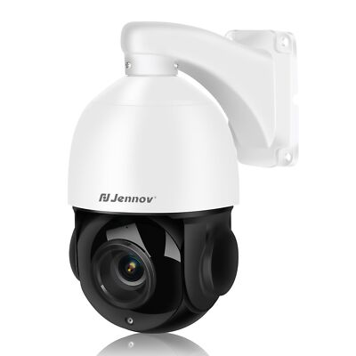 4K 8MP Outdoor PTZ IP POE Camera with Pan Tilt 20X Optical Zoom & Human Detec...