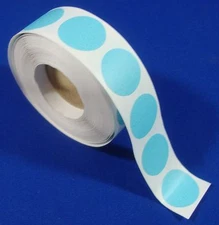1000 Blue Self-Adhesive Price Labels 3/4" Stickers/ Tags Retail Store Supplies