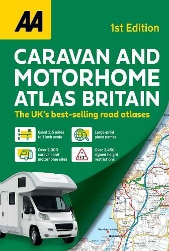 AA Caravan & Motorhome Atlas by N.A. Paperback