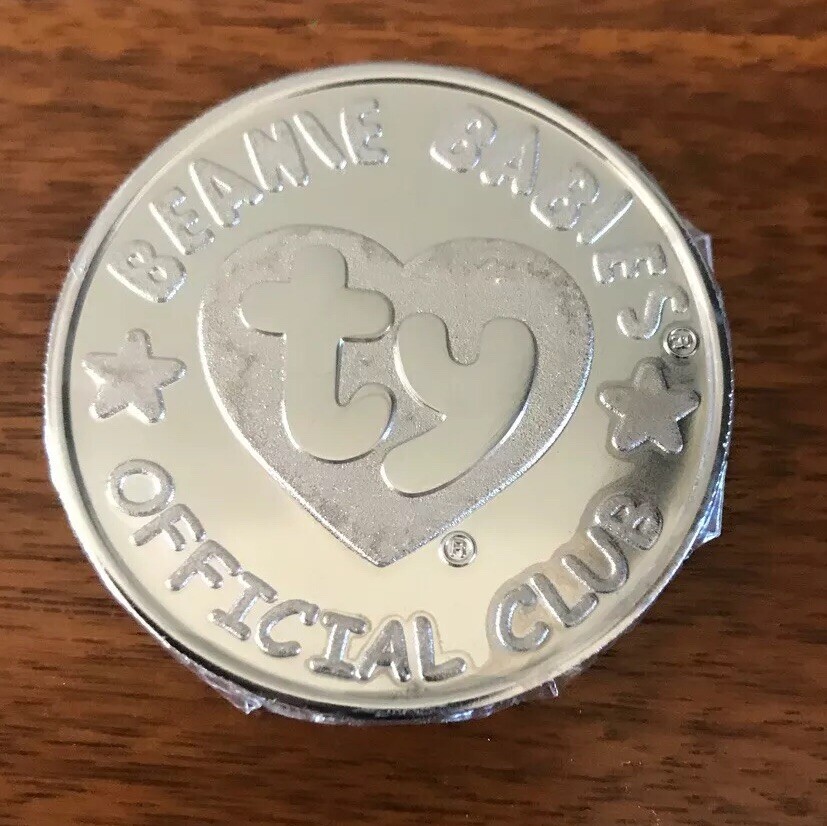 1999 Ty Beanie Babies Original Nine Official Club Coin CHOCOLATE the