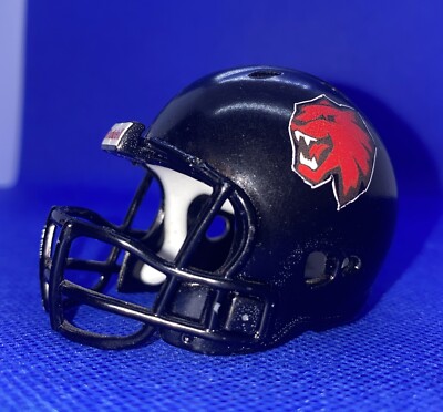 Central Washington Wildcats Custom Pocket Pro Helmet D2 Division CWU  Black
