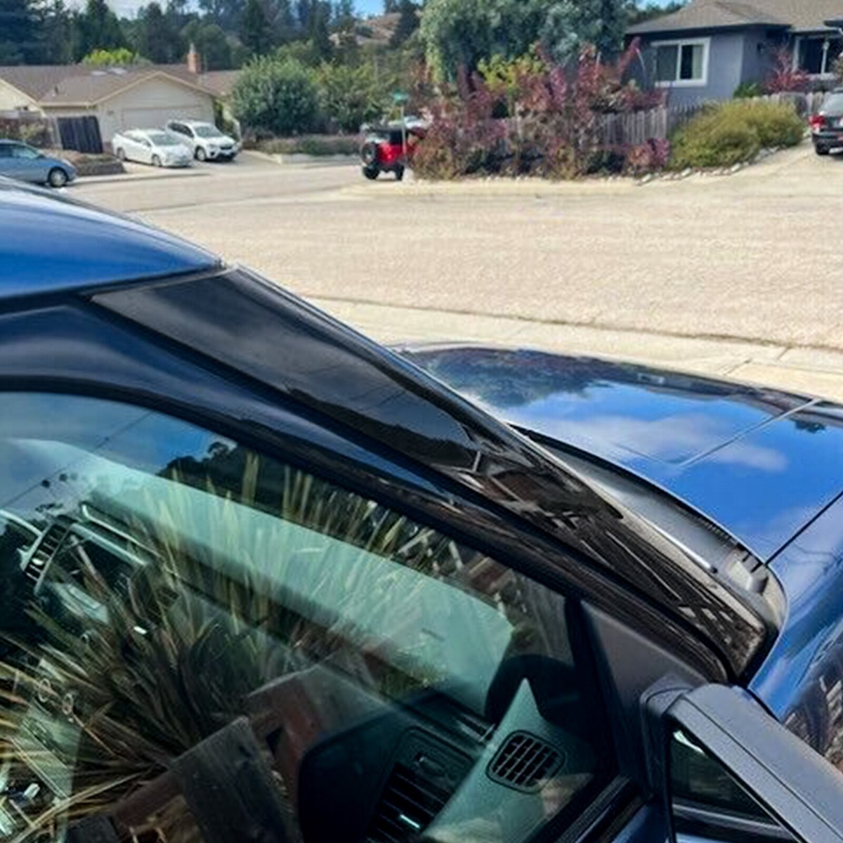 Passenger Side Windshield Outer Pillar Trim For Ford Flex (2009-2019) - Right Side Gloss Black