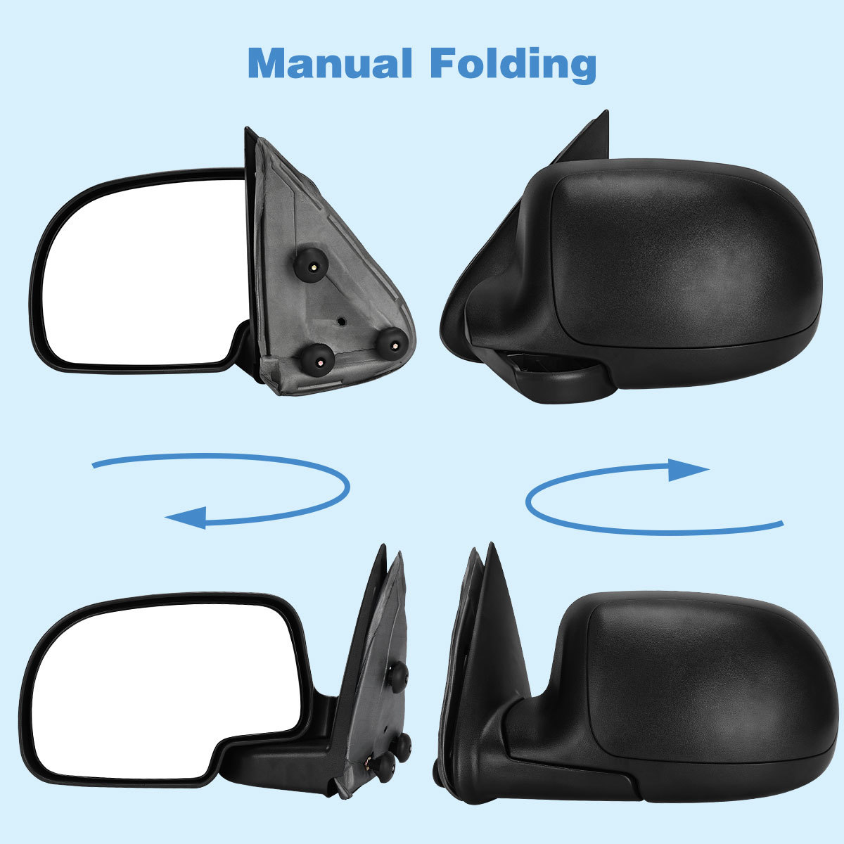 Driver Side Mirror For 1999 2007 Chevy Silverado Sierra 1500 2500 3500 