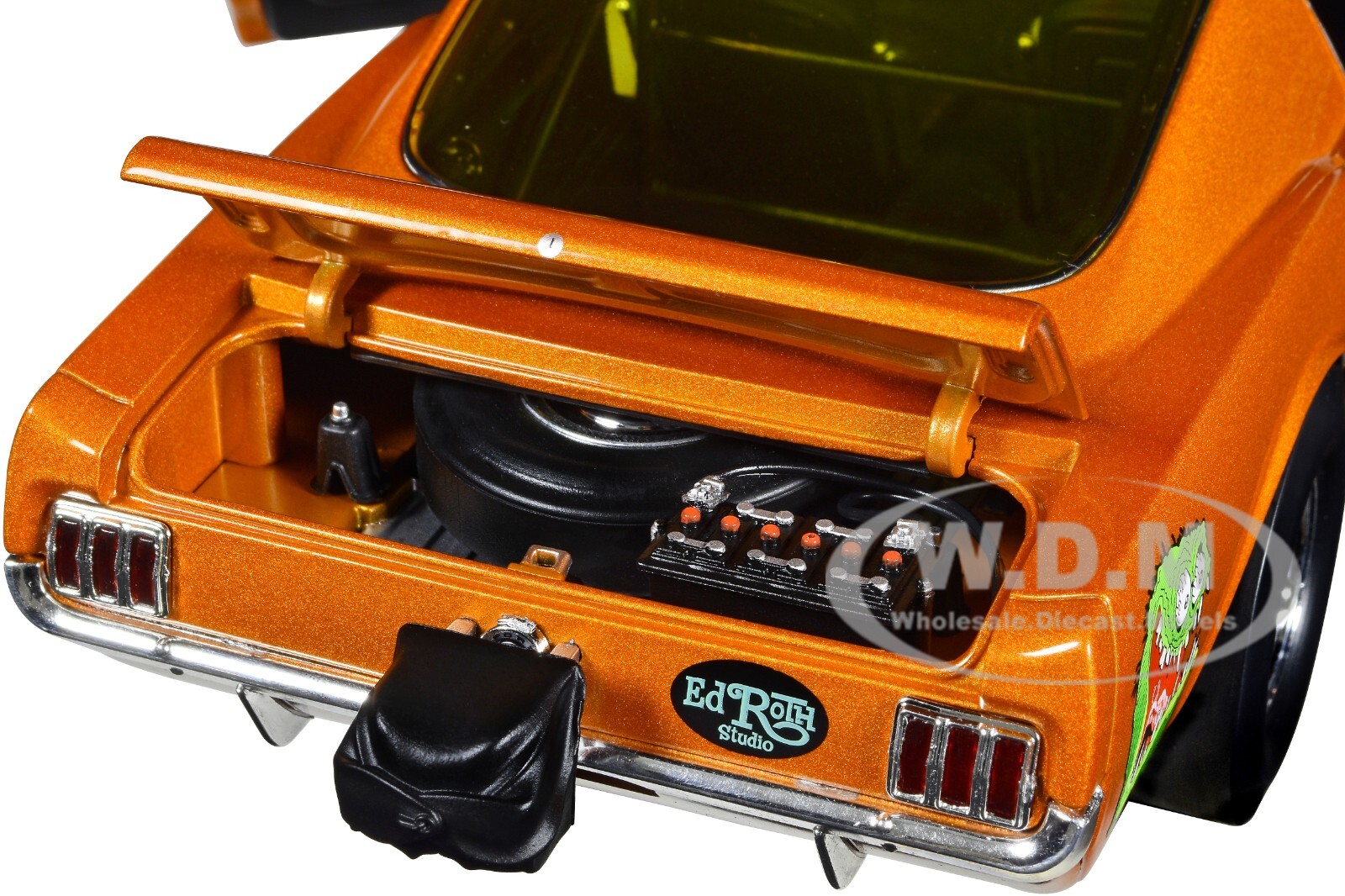 ACME 1:18th scale diecast – 1965 Ford Mustang A/FX – Rat Fink’s Mighty Mustang – 1801860 – Mr Models