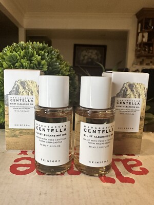 2 SKIN1004 Madagascar Centella Light Cleansing Oil 1oz/30ml Travel Size