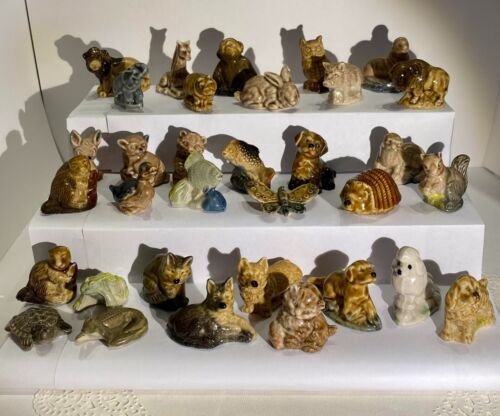 Vtg WADE ENGLAND Whimsies RED ROSE TEA Animal Figurines YOU PICK - Picture 1 of 189