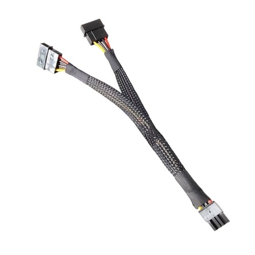 8Pin to 2x4Pin Power Supply Cable for TS540 TD340 Servers Backplane Power - Picture 5 of 10
