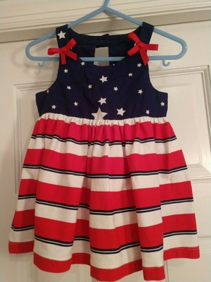red white and blue sundress