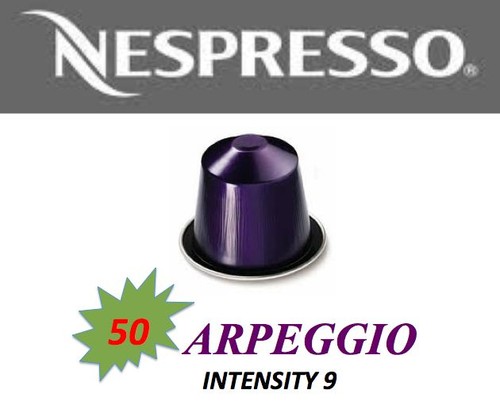 50 Arpeggio Nespresso Capsule *BNIB 