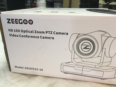 Zeegoo Video Conference Camera HD Web Cam 1080p Pan 10x Optical Zoom ZGUV515-10