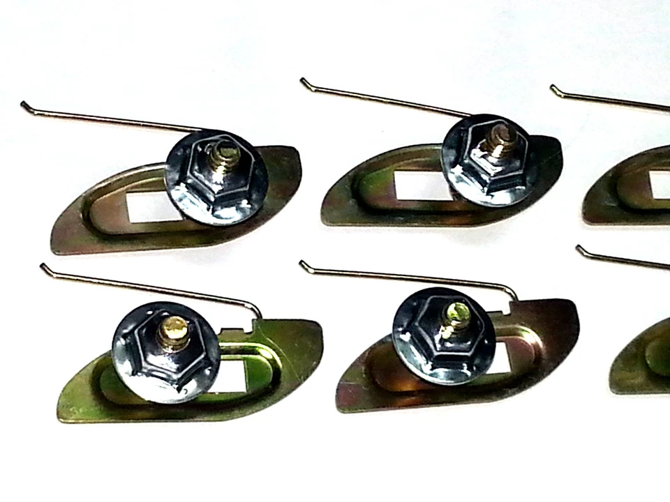 3/4"-1 1/2" Trim Molding Moulding Clips Nuts For Chrysler Dodge Plymouth 10pcs C - Image 2 of 4