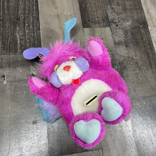 Vintage Packy Popple Plüschtier Sparschwein Münzen Popples 1986 1980er Jahre Spielzeug - Bild 5 von 11