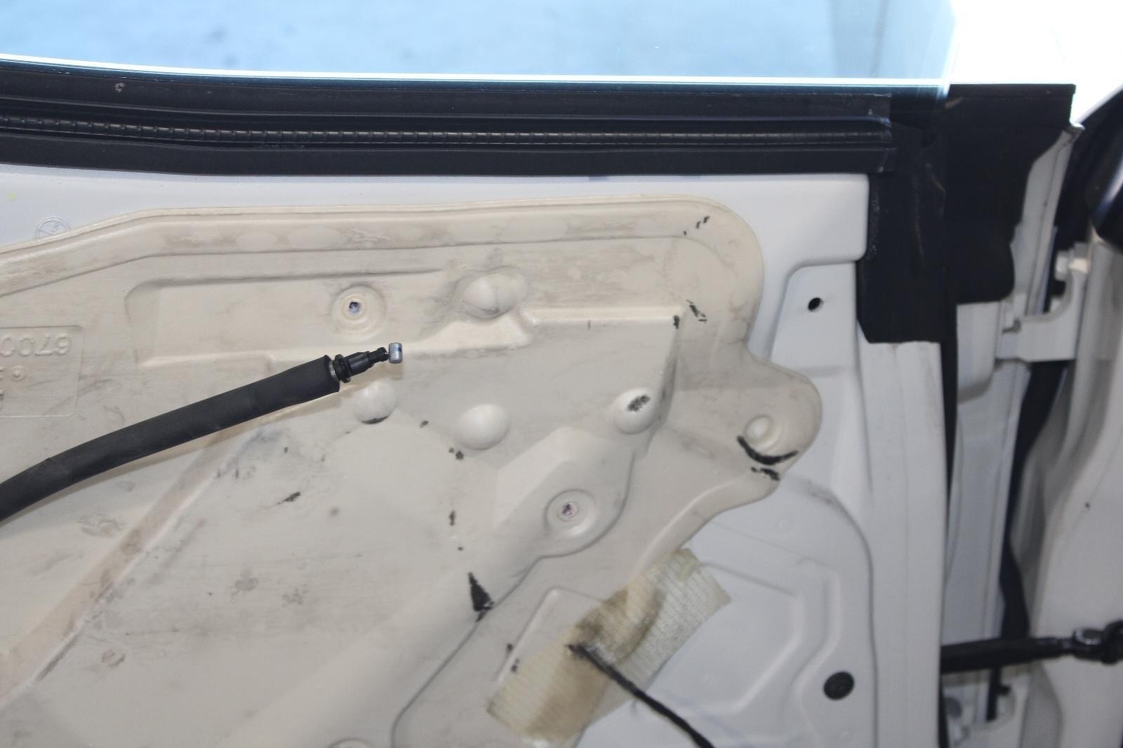 Maserati Ghibli 2014-2017 Rear Left Door framework White