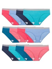 Women's Women's Heather Low-Rise Hipster, 12 Pack Underwear, Assorted, 7