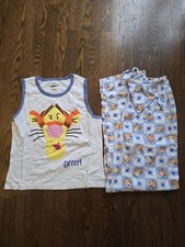 Tigger PJ Set Tank Top And PJ Bottoms with Drawstring VINTAGE DISNEY store