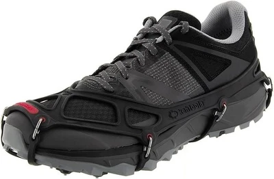 Kahtoola EXOspikes Traction for Winter Hiking and Trekking, 2023 Black - MEDIUM
