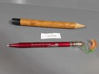 2 Giant Pencils 10" Christmas  Santa Pic AND 12" Pencil Atlantic City  Lot 0708 — photo 2