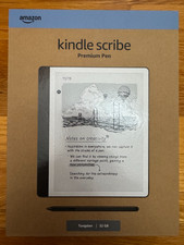 New Amazon Kindle Scribe 32GB With built-in AI notebook, Premium Pen, Tungsten