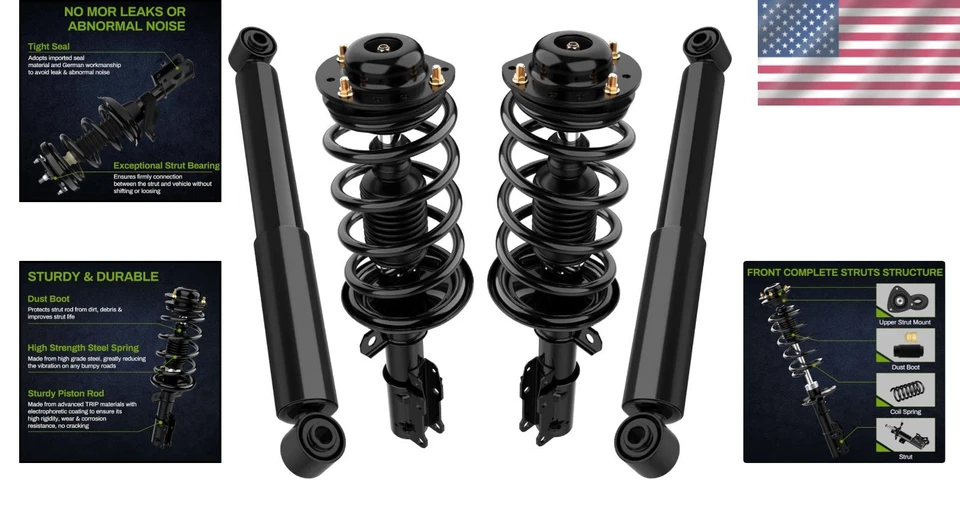 Quick Install Struts Set for Chevy HHR & Pontiac Pursuit: Performance Guaranteed Foto 2 de 4
