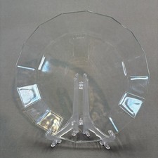 Arcoroc Paneled Clear Glass Dinner Plate 10" Replacements Casual Dinnerware