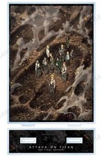 Attack on Acrylic Stand Key Visual Ver E Big Acrylic Display
