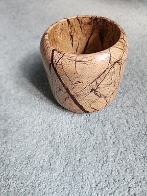 Tom Dixon Teelichthalter aus geschnitztem Stein Neu ohne Box