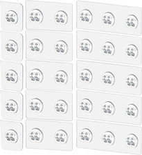 15 Pack Shower Caddy Adhesive Replacement, No Drilling Shower Shelf Adhesive, St