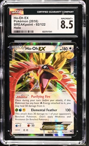Ho-Oh-EX graded CGC 8.5 for sale on eBay