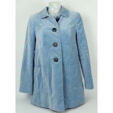 Boden Coat Size 12 Velvet Baby Blue Article
