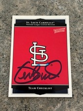 JOE BUCK ST. LOUIS CARDINALS AUTOGRAPHED SIGNED 1999 UPPER DECK VICTORY #316