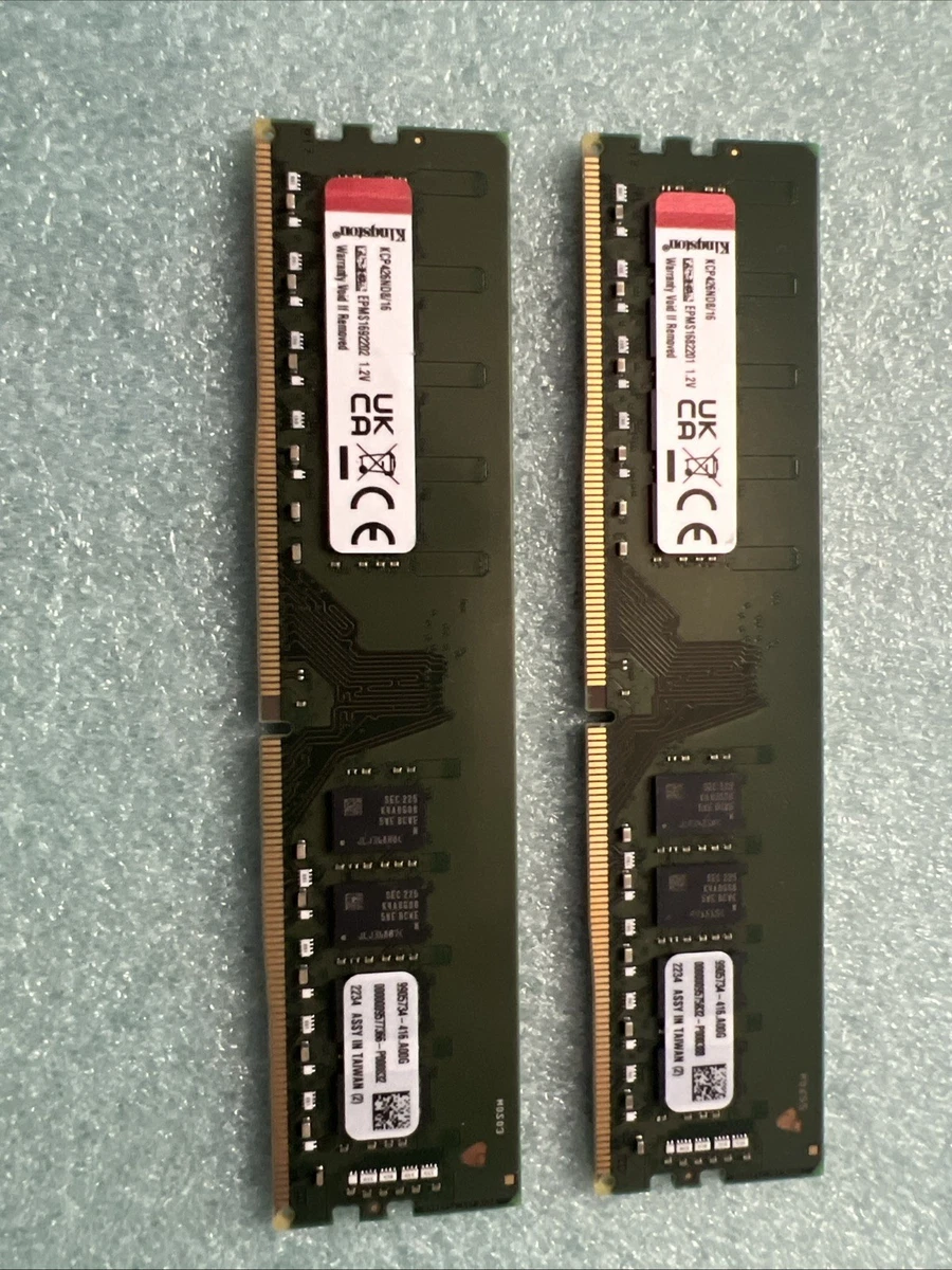 Kingston DDR4 SDRAM 32 GB Total Capacity Memory (RAM) for sale | eBay